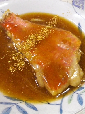 揚げ焼き金目鯛のみぞれ煮