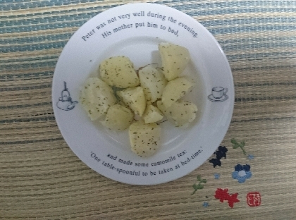 こんばんは✨お元気ですか？少し寒くなりましたね～✨蒸したじゃがいもを炒めて美味しかったです✨(^^)v✨