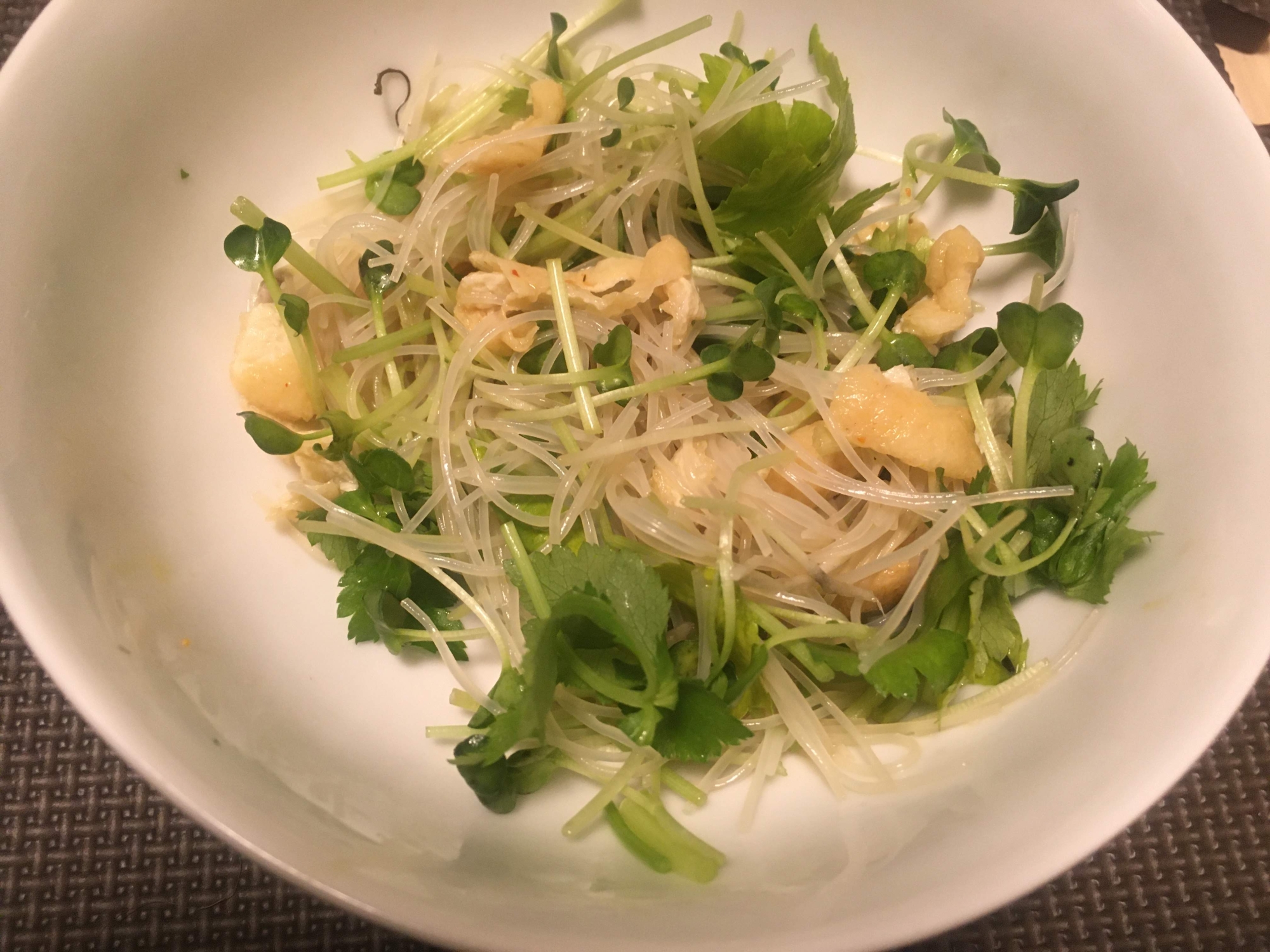 かいわれ 三つ葉の 春雨サラダ レシピ 作り方 By Naben 楽天レシピ かいわれ 三つ葉の 春雨サラダ レシピ 作り方 By Naben 楽天レシピ