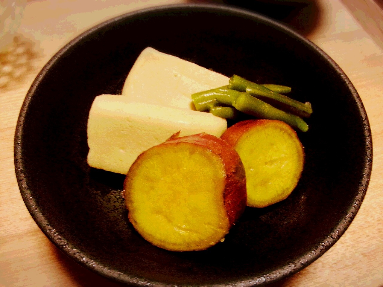簡単！ * 高野豆腐とサツマイモの煮物 *