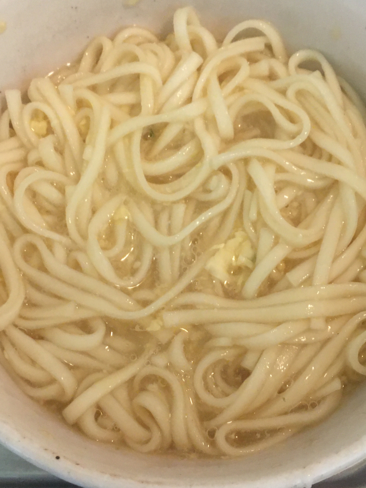 寒い日や病人食に 生姜風味の卵あんかけうどん