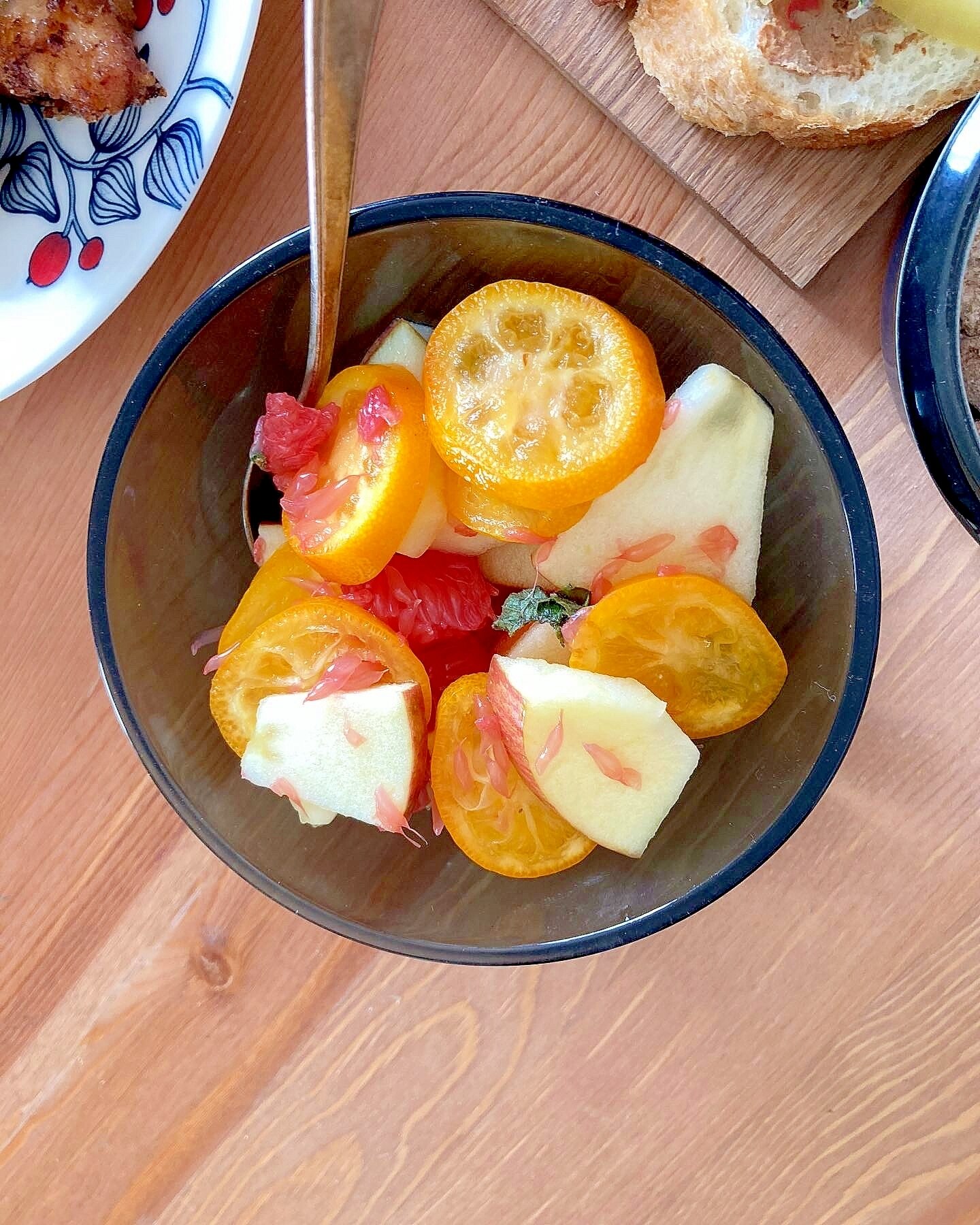 ハルーミ、スイカ、ミントのサラダのレシピ