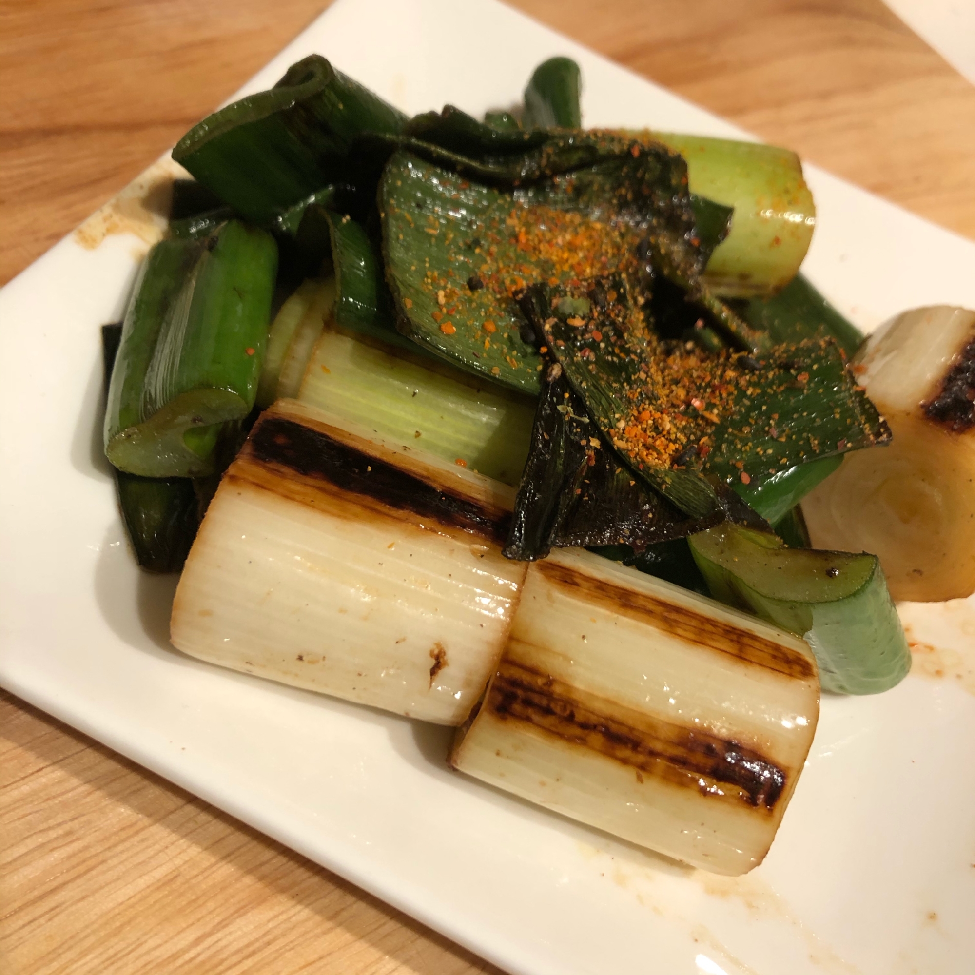 さっと焼くだけ☆簡単おつまみのねぎ焼き