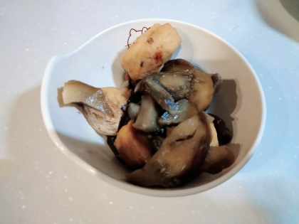 冷やしても美味！なすとがんもどきの田舎風煮びたし