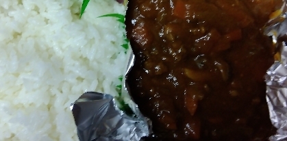 新玉ねぎでカレーライス