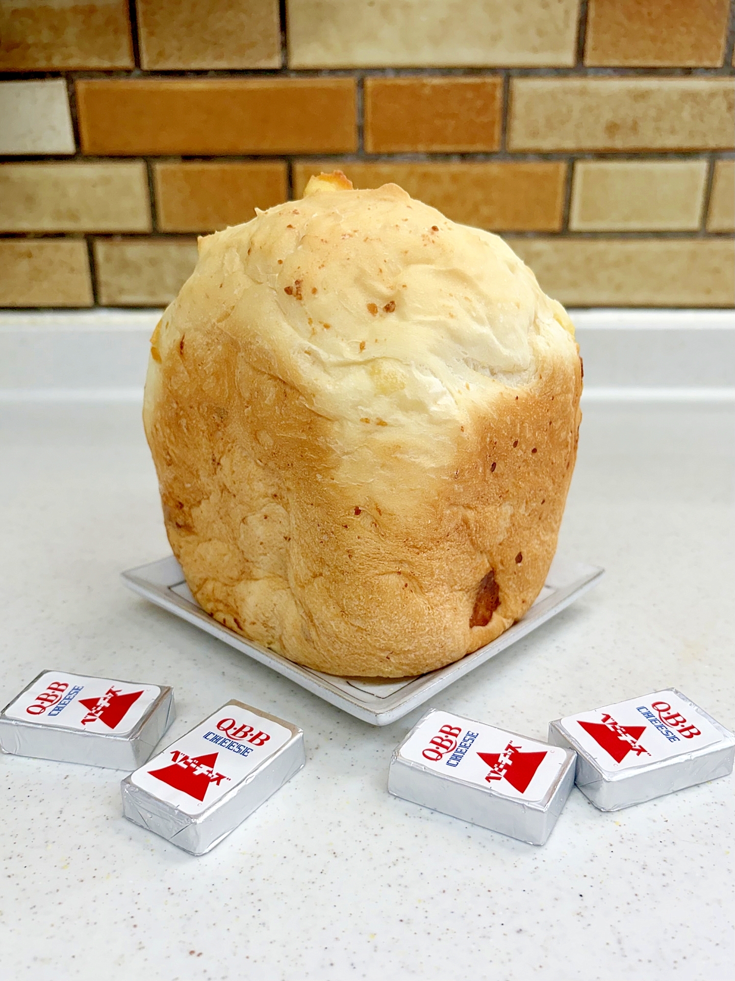 もちもち！やわらか～い♡チーズ食パン　HB使用