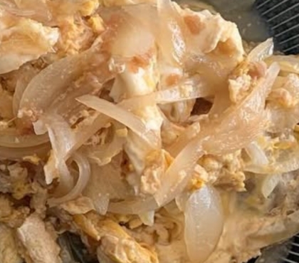 簡単手軽、親子丼
