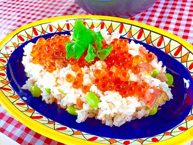 簡単おもてなし 鮭といくらの親子ごはん レシピ 作り方 By アイール 楽天レシピ 簡単おもてなし 鮭といくらの親子ごはん レシピ 作り方 By アイール 楽天レシピ