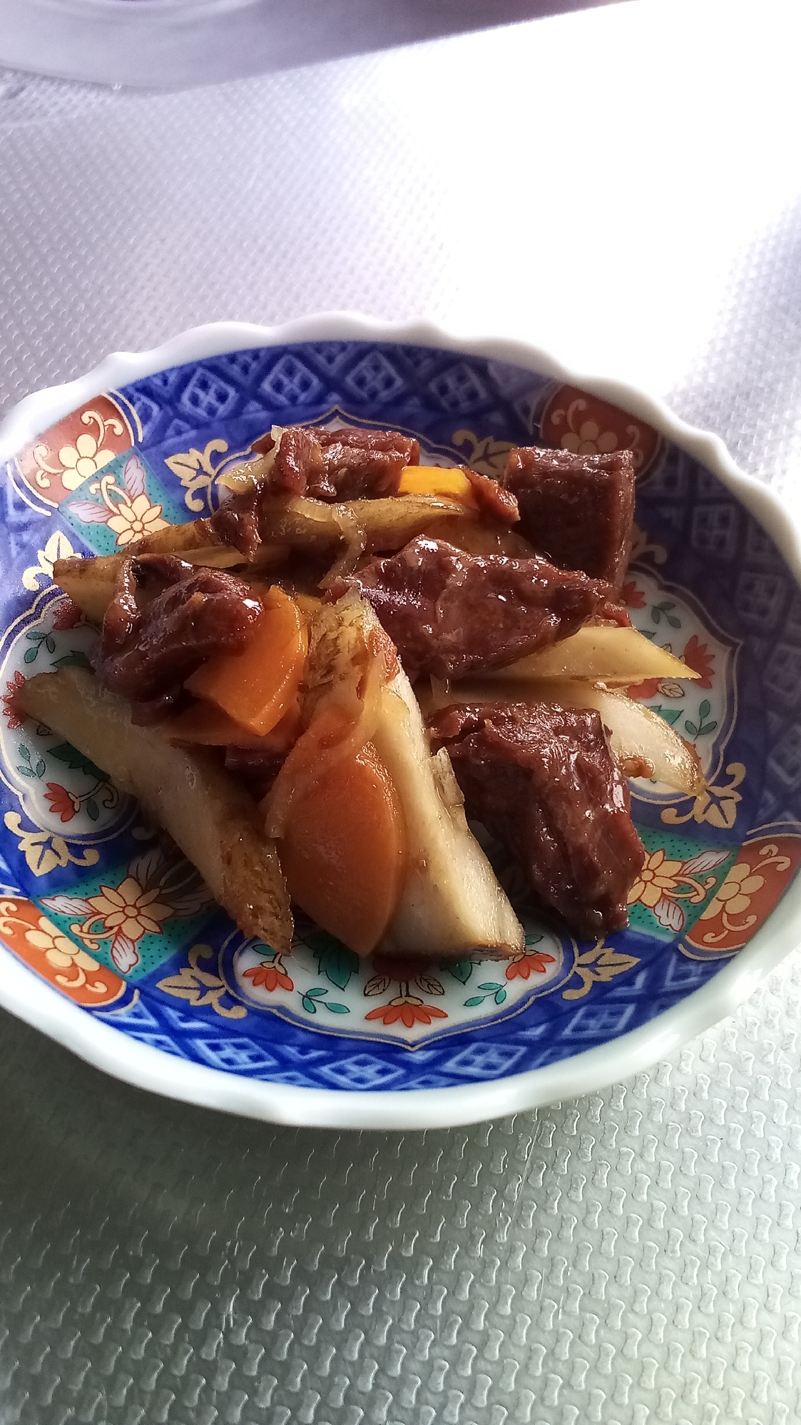 クジラの大和煮できんぴら風