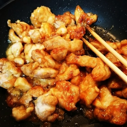 ６分！夏のお弁当にも❤鶏肉の梅照り焼き♪