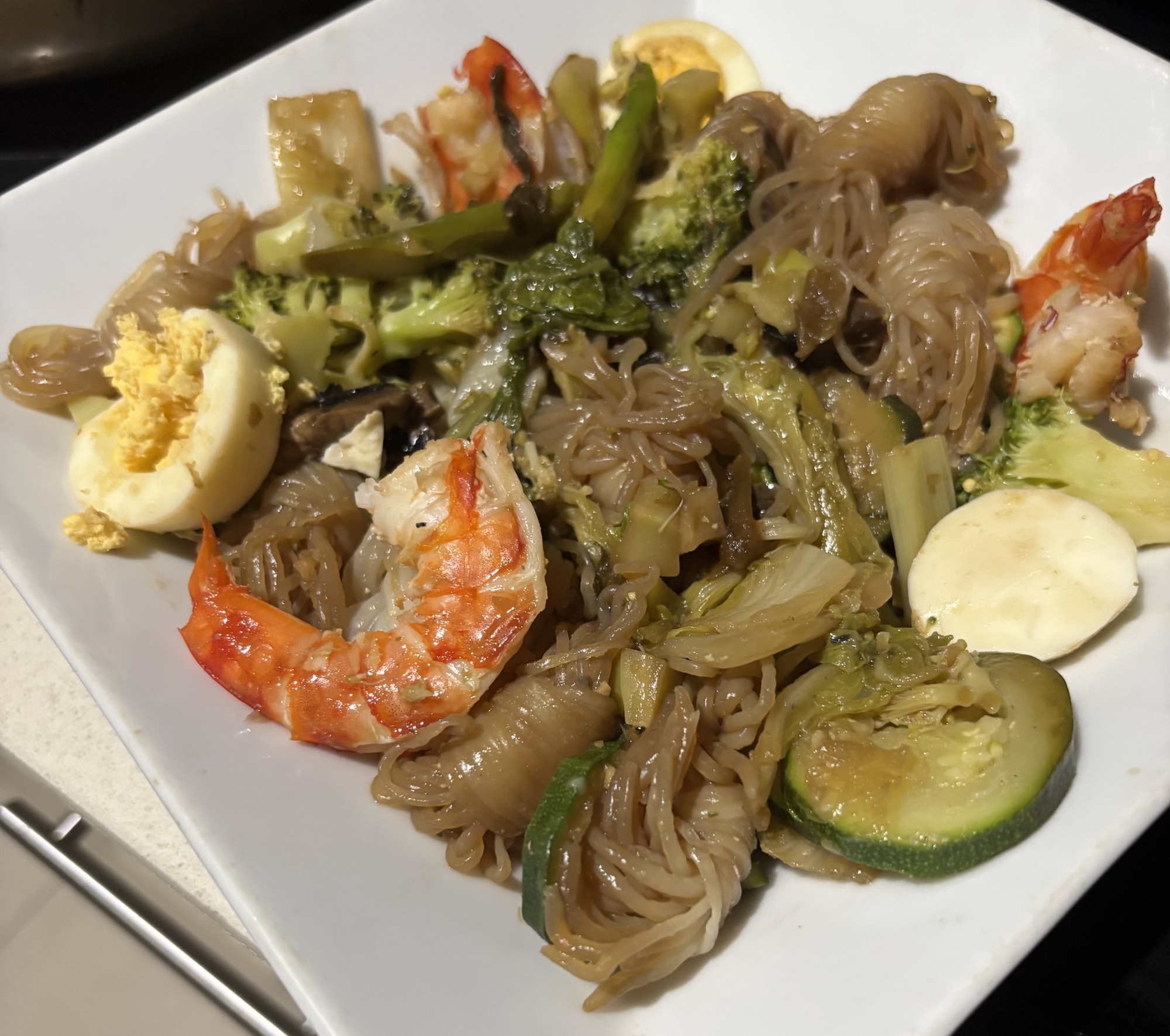 こんにゃくと野菜たっぷり八宝菜風