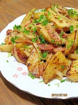 ジャーマンポテト (我が家の味)