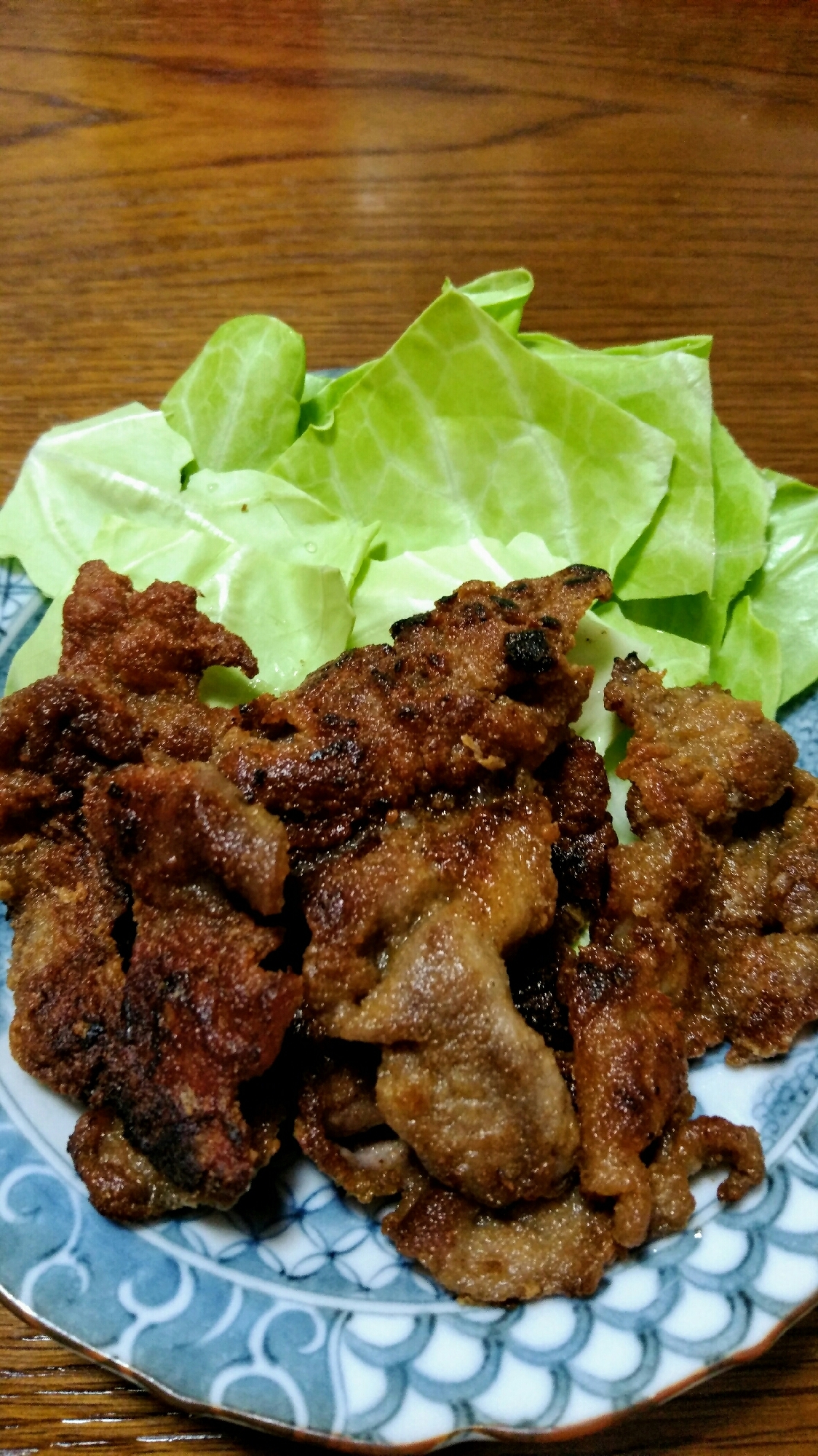 簡単めんつゆで豚肉の唐揚げ