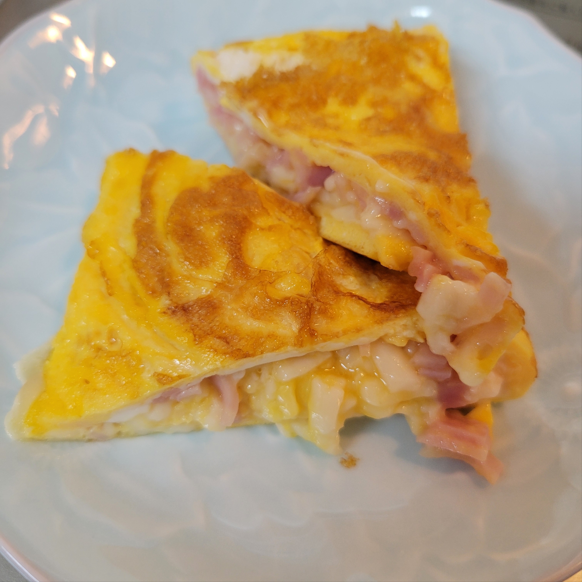 豆乳シュレッドを使った簡単ヘルシーオムレツ♪