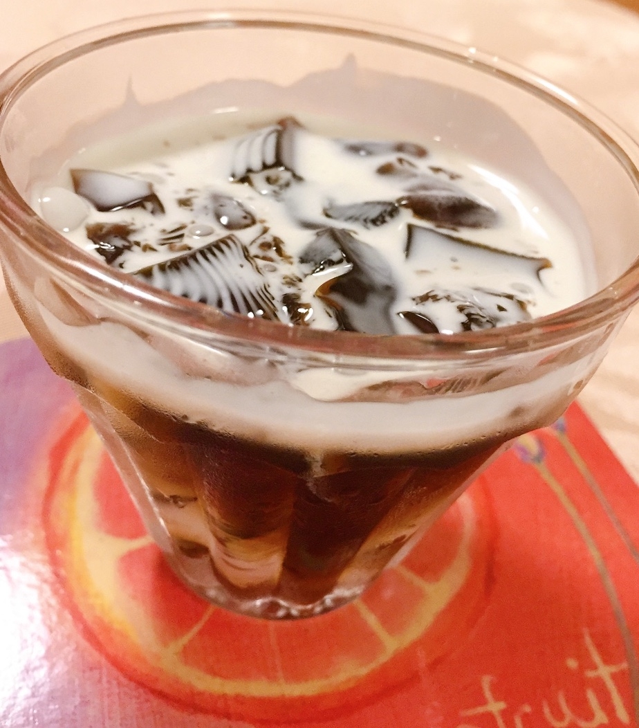 市販のアイスコーヒーで◎コーヒーゼリー