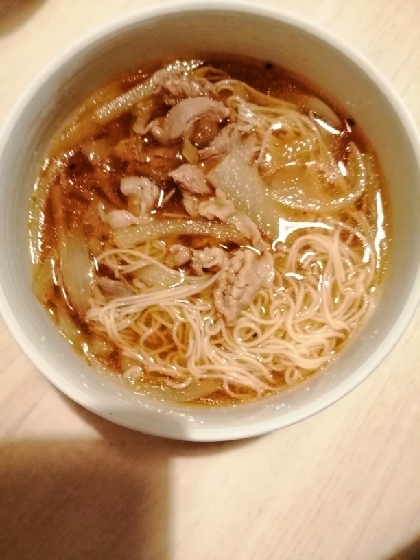 肉大根そうめん