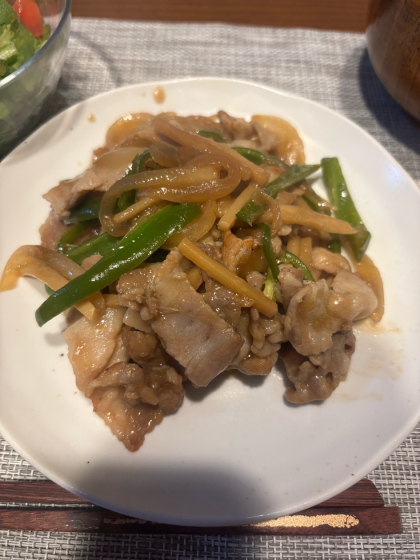青椒肉絲（たけのこ・ピーマン・豚肩ロース）