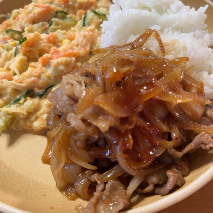 お店の味を再現！ネギ玉牛丼