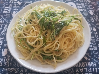 めんつゆで簡単味付け 水菜とツナの和風パスタ レシピ 作り方 By あこ 楽天レシピ