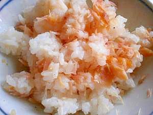 焼き鮭と生姜ご飯