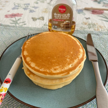 うちにあるものだけでパンケーキ