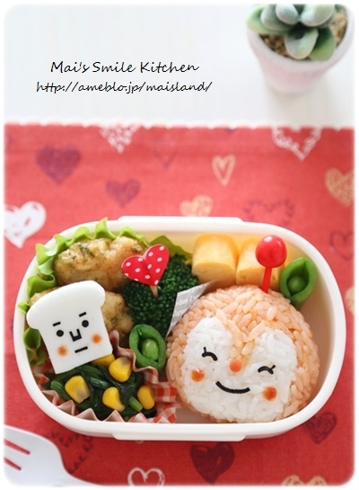 キャラ弁 ドキドキ にっこりドキンちゃん レシピ 作り方 By Mai Mai 楽天レシピ