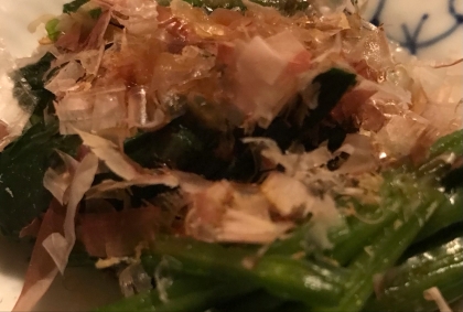 菜の花のおかかおひたし
