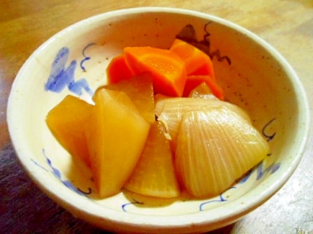 にんじん 大根 玉ねぎの煮物 レシピ 作り方 By V るん 0394 楽天レシピ