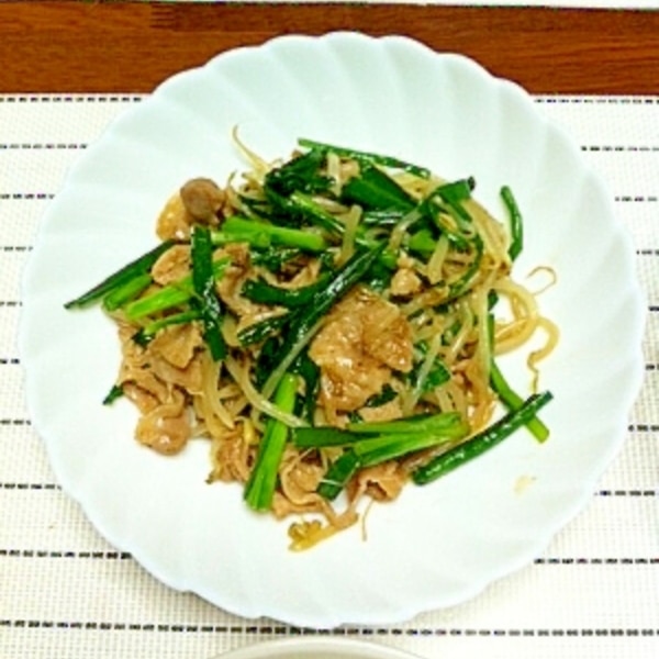 元気が出る 豚ニラもやしのオイスターソース炒め レシピ 作り方 By も る す け 楽天レシピ 元気が出る 豚ニラもやしのオイスターソース炒め レシピ 作り方 By も る す け 楽天レシピ