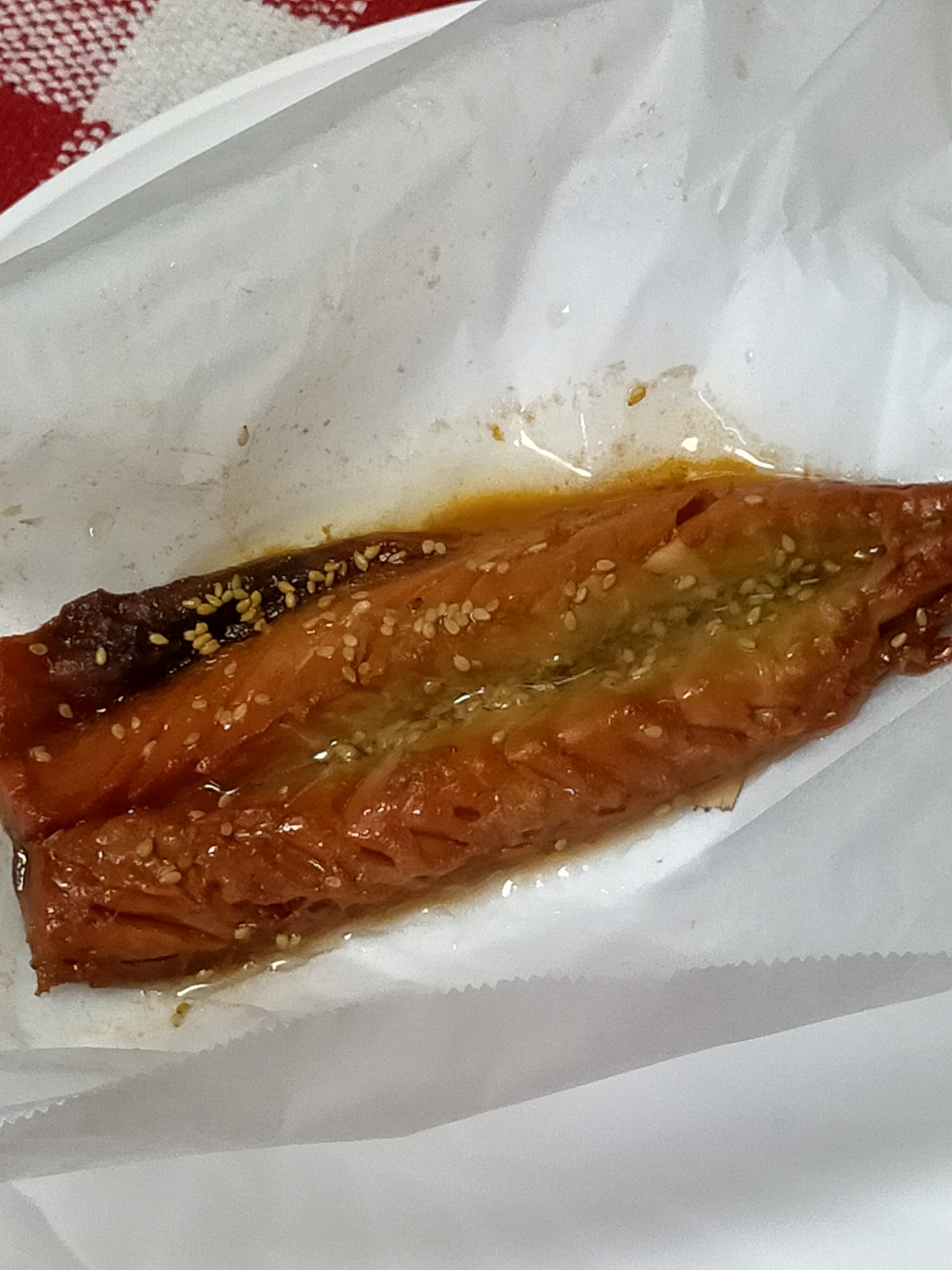 レンジ加熱☆美味しい♡さばのごまたっぷり味醂干し♪