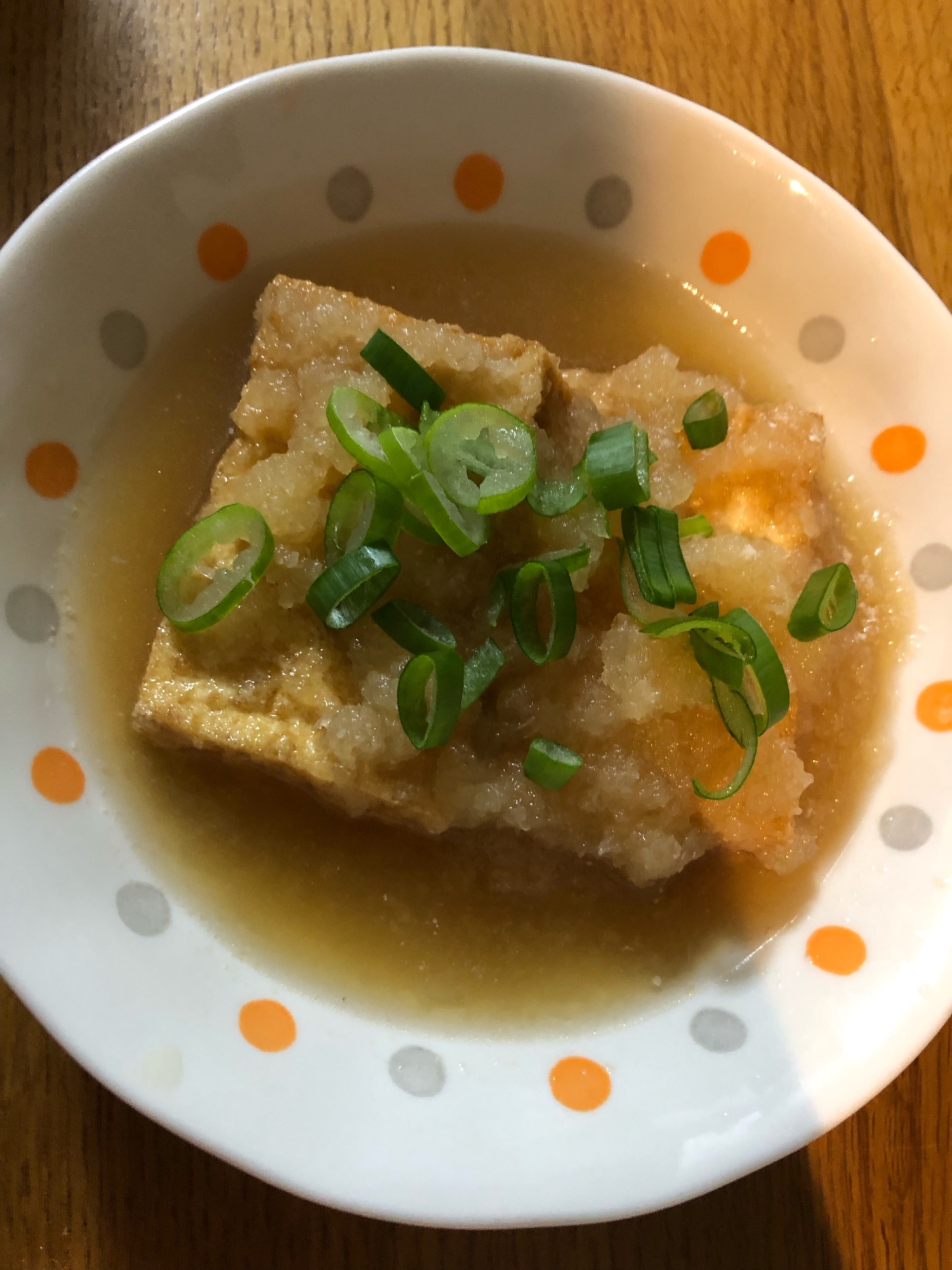 厚揚げのみぞれ煮