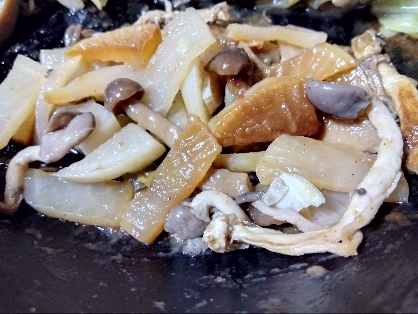 大根と椎茸の薄味の煮物