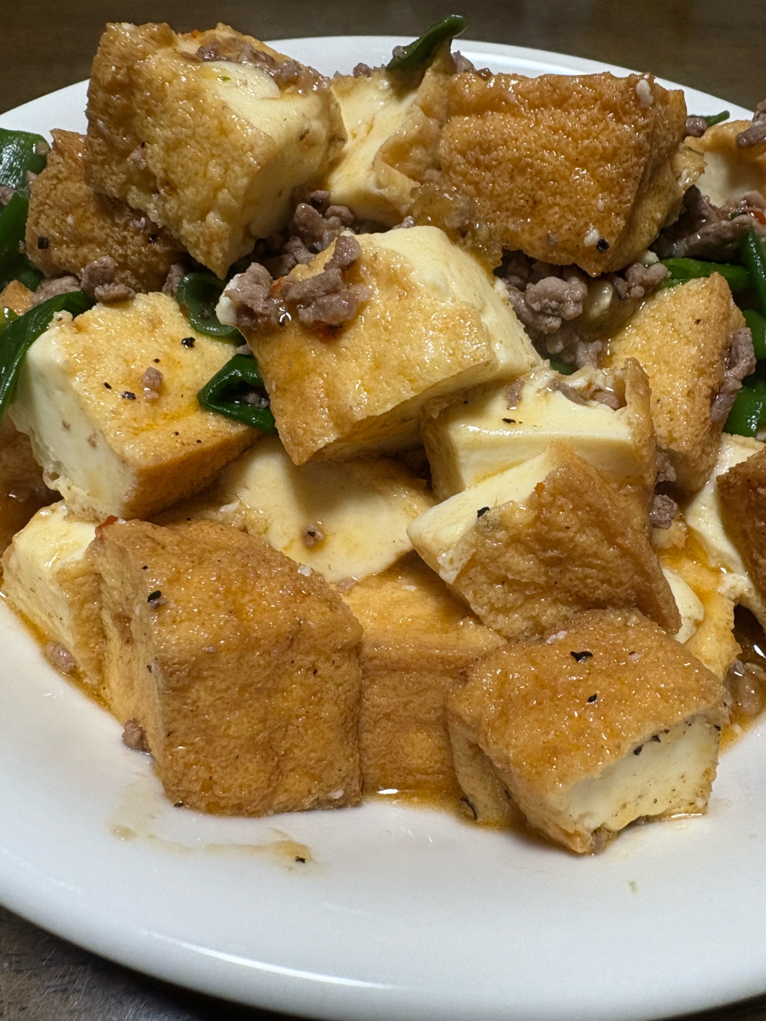 にんにく、ニラ無し！厚揚げで出来る麻婆豆腐