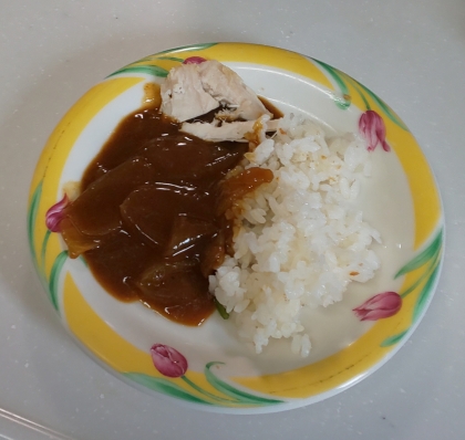 ささみトッピングカレー ⑅୨＊୧⑅