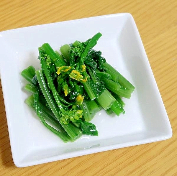 菜の花のおひたし