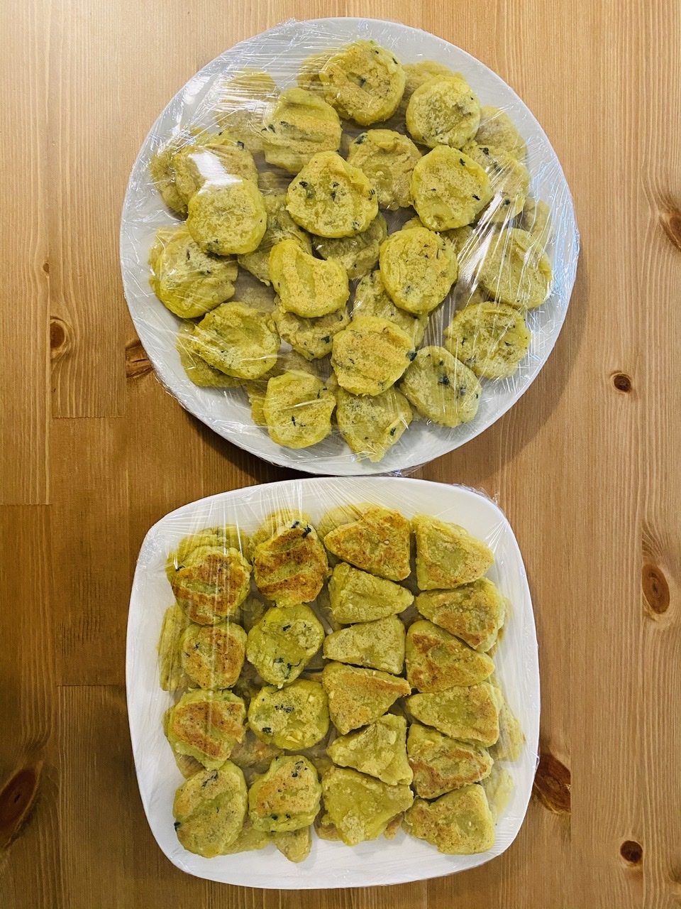 おさつ焼き　離乳食　手掴み食べ