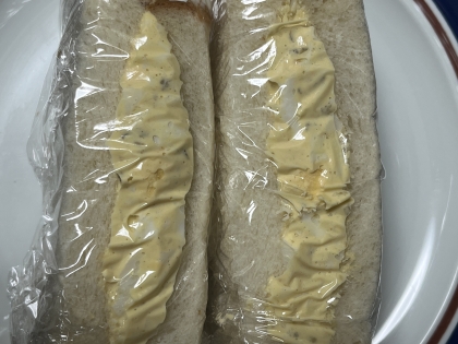 具沢山スープとハムチーズたまごタルタルサンド