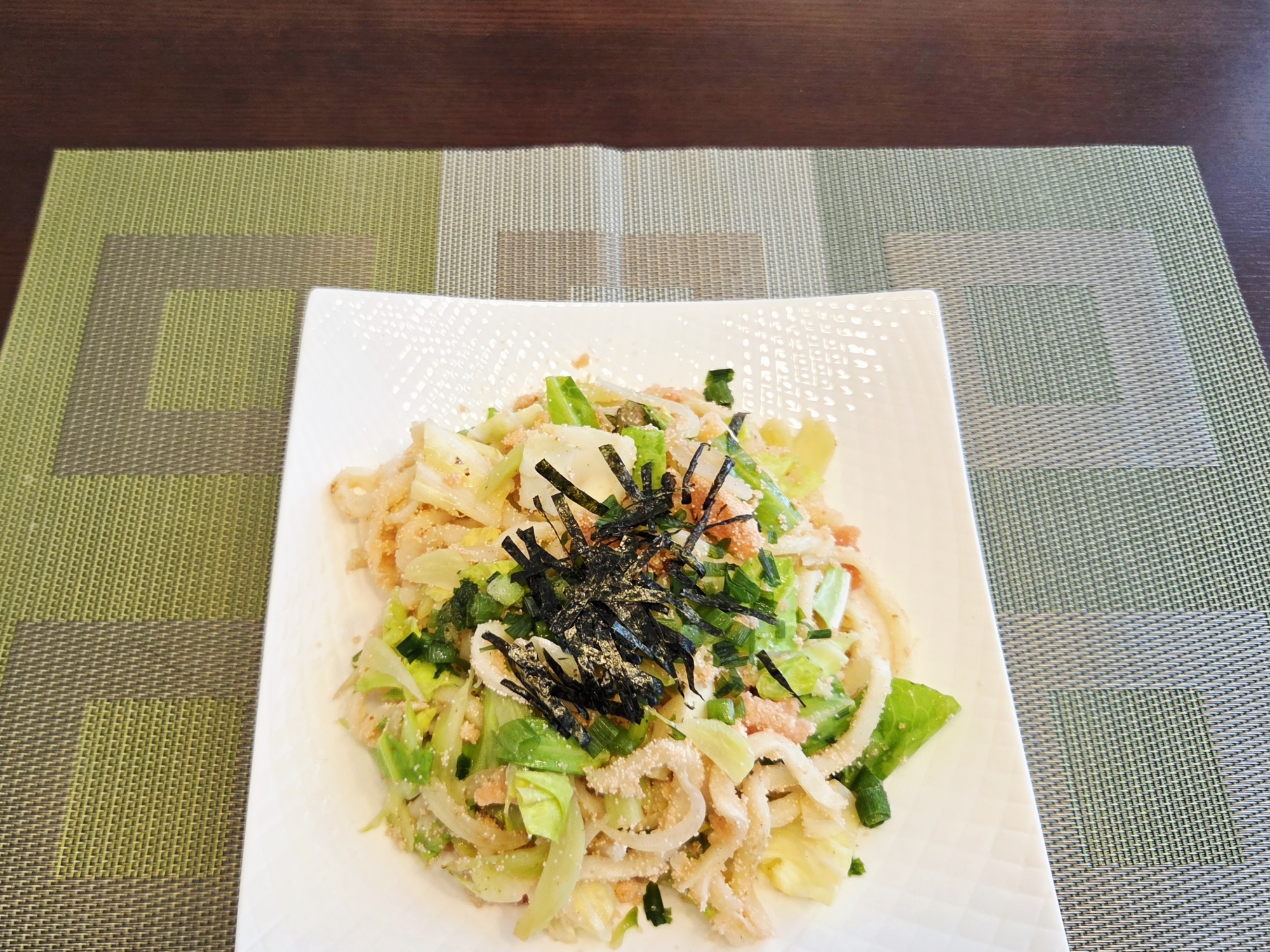 簡単なのにおいしい！明太子 焼きうどん