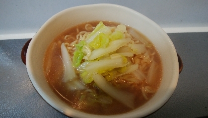 白菜のうまみたっぷりラーメン