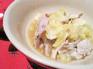 豚肉キャベツ★重ね蒸し