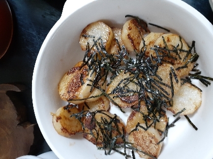 長いものバター醤油焼き