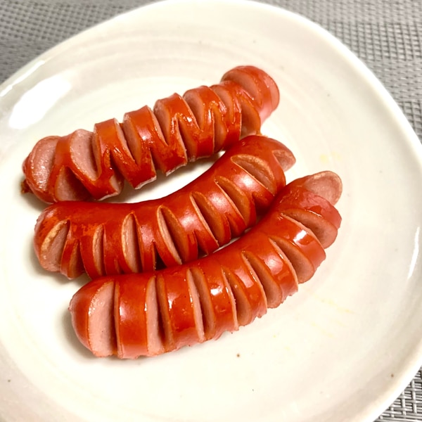 ウインナー飾り切り お弁当に レシピ 作り方 By こむぎりん 楽天レシピ ウインナー飾り切り お弁当に レシピ 作り方 By こむぎりん 楽天レシピ
