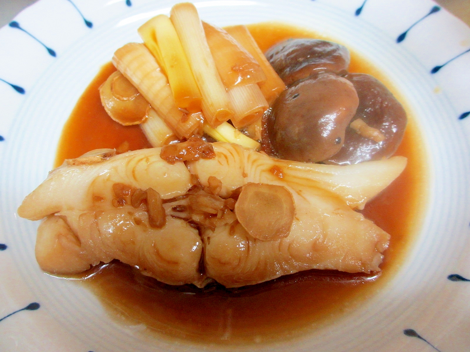 むきカレイと椎茸の煮付け レシピ 作り方 By Mococo05 楽天レシピ