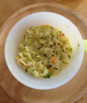 離乳食に チキンと野菜のコーンクリームパスタ レシピ 作り方 By Asami0418 楽天レシピ 離乳食に チキンと野菜のコーンクリームパスタ レシピ 作り方 By Asami0418 楽天レシピ