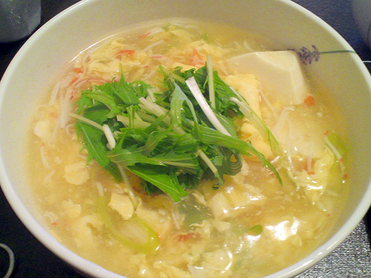 疲れた胃に ふわふわ卵あんの温麺 にゅうめん レシピ 作り方 By Fukuwajutu 楽天レシピ