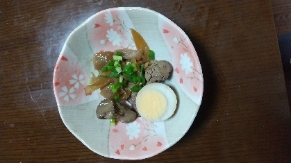 鶏レバーの甘辛煮