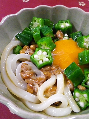 ネバネバ納豆おくらうどん レシピ 作り方 By Bapaksan 楽天レシピ ネバネバ納豆おくらうどん レシピ 作り方 By Bapaksan 楽天レシピ