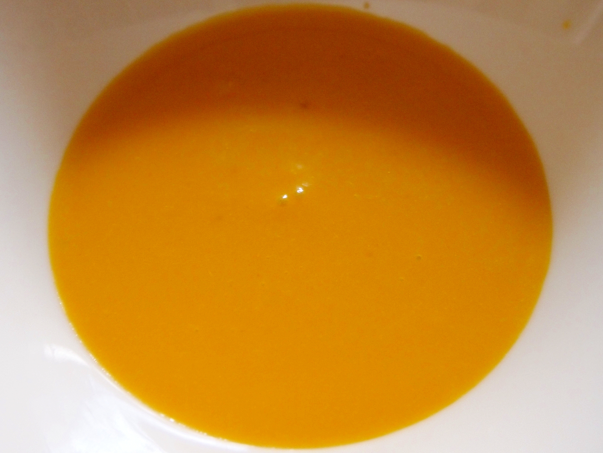 冷たいかぼちゃのスープ