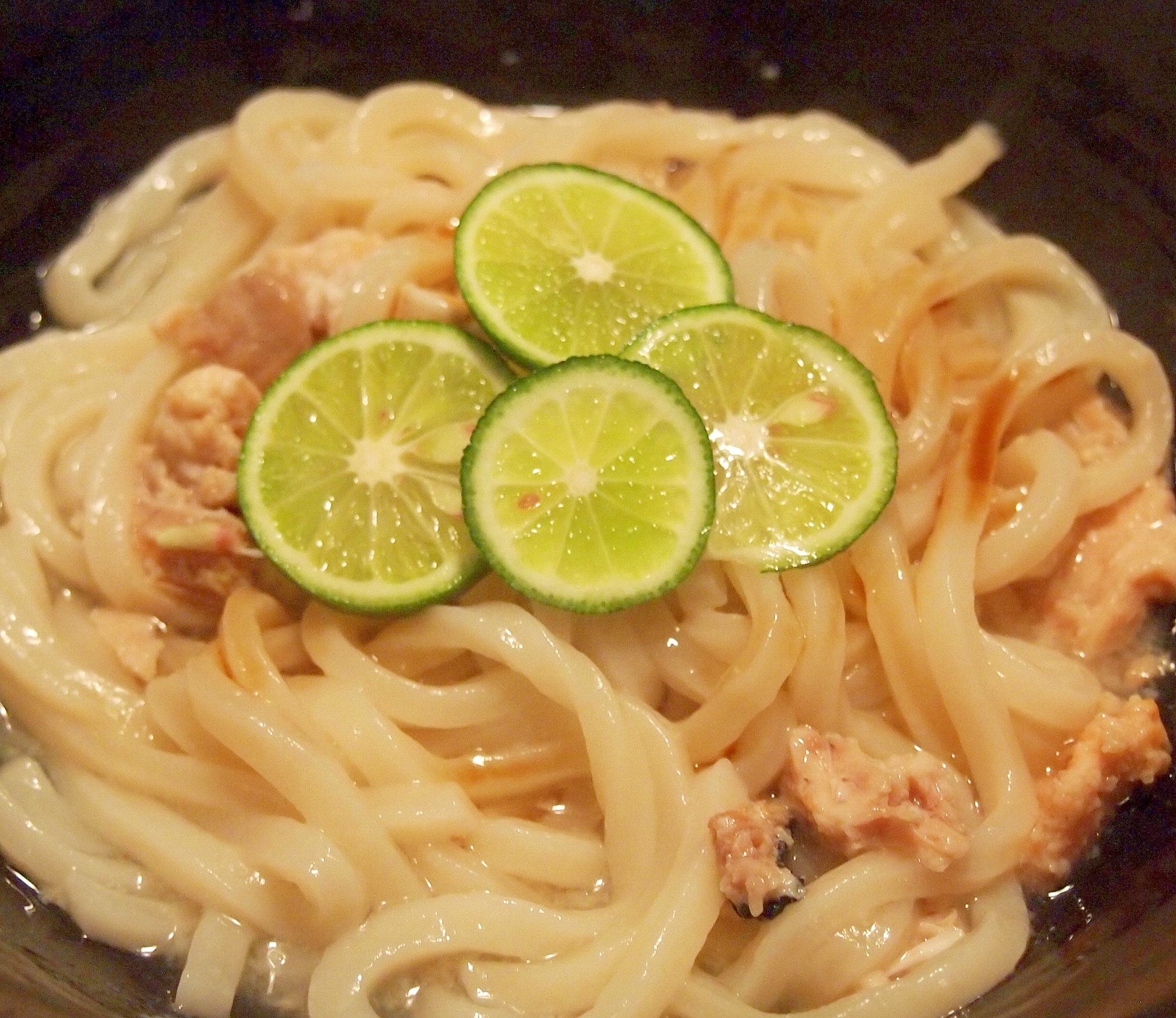 さば缶のすだちうどん