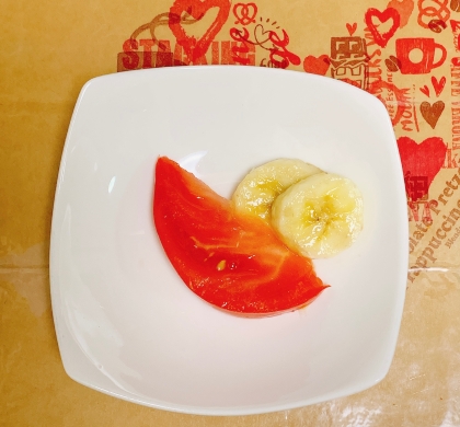 トマト♡バナナサラダ